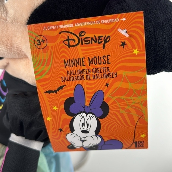 HALLOWEEN MINNIE MOUSE DISNEY HALLOWEEN OUTFIT NWT 22” TALL STANDS ON OWN PLUSH - Picture 6 of 7